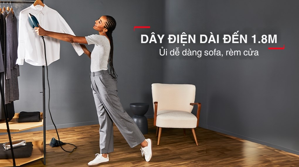 Bàn ủi hơi nước đa năng Tefal 2 trong 1 Duo Power JF4032E0 1850W