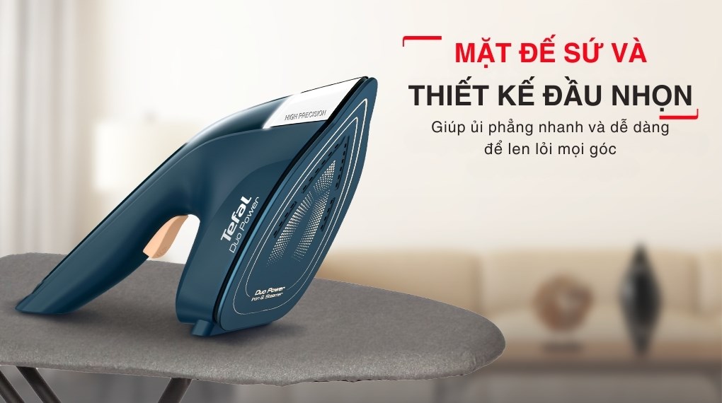 Bàn ủi hơi nước đa năng Tefal 2 trong 1 Duo Power JF4032E0 1850W