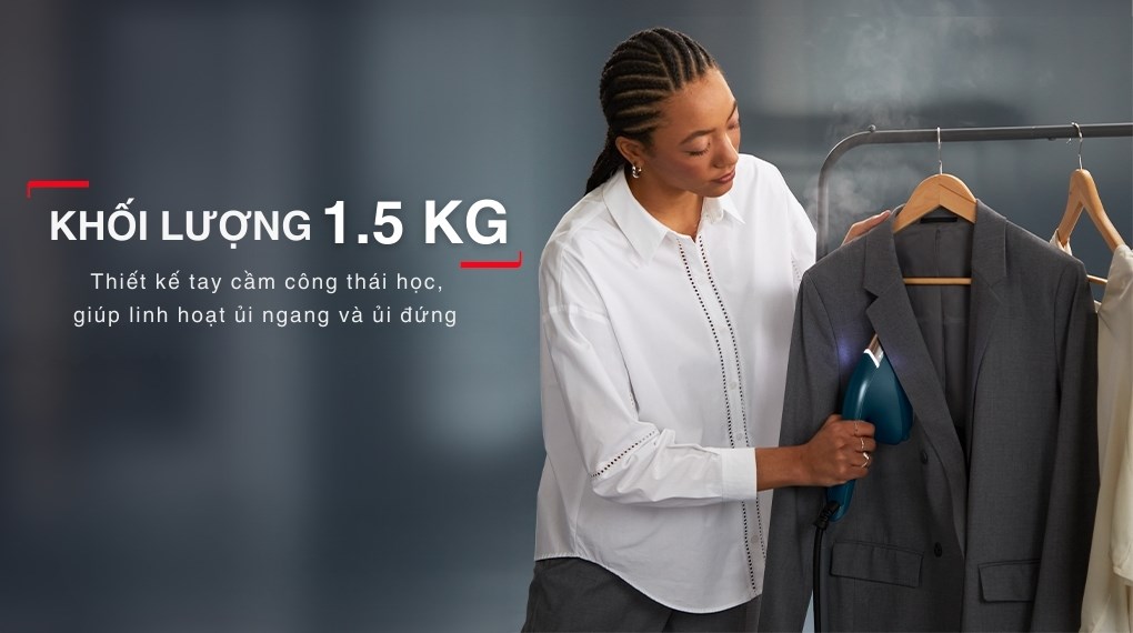 Bàn ủi hơi nước đa năng Tefal 2 trong 1 Duo Power JF4032E0 1850W