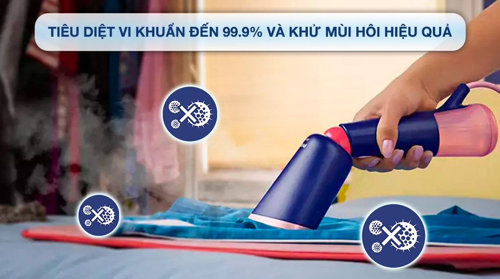 Bàn ủi hơi nước cầm tay Philips STH5030/20 1400W