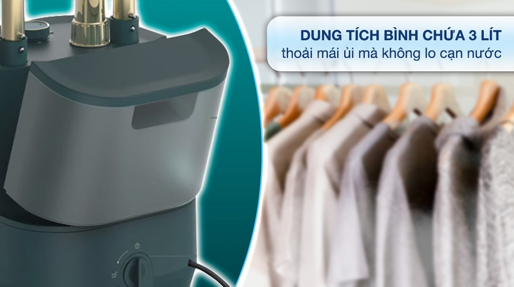 Bàn ủi hơi nước đứng Panasonic NI-GWG090GRA 2400W