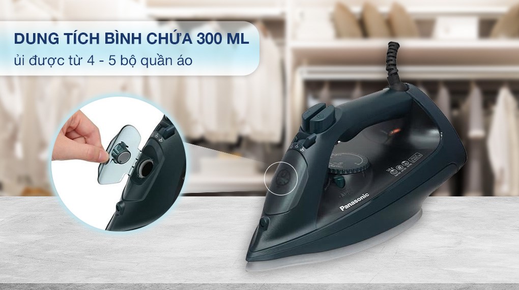 Bàn là hơi nước Panasonic NI-U450GRA 2400W