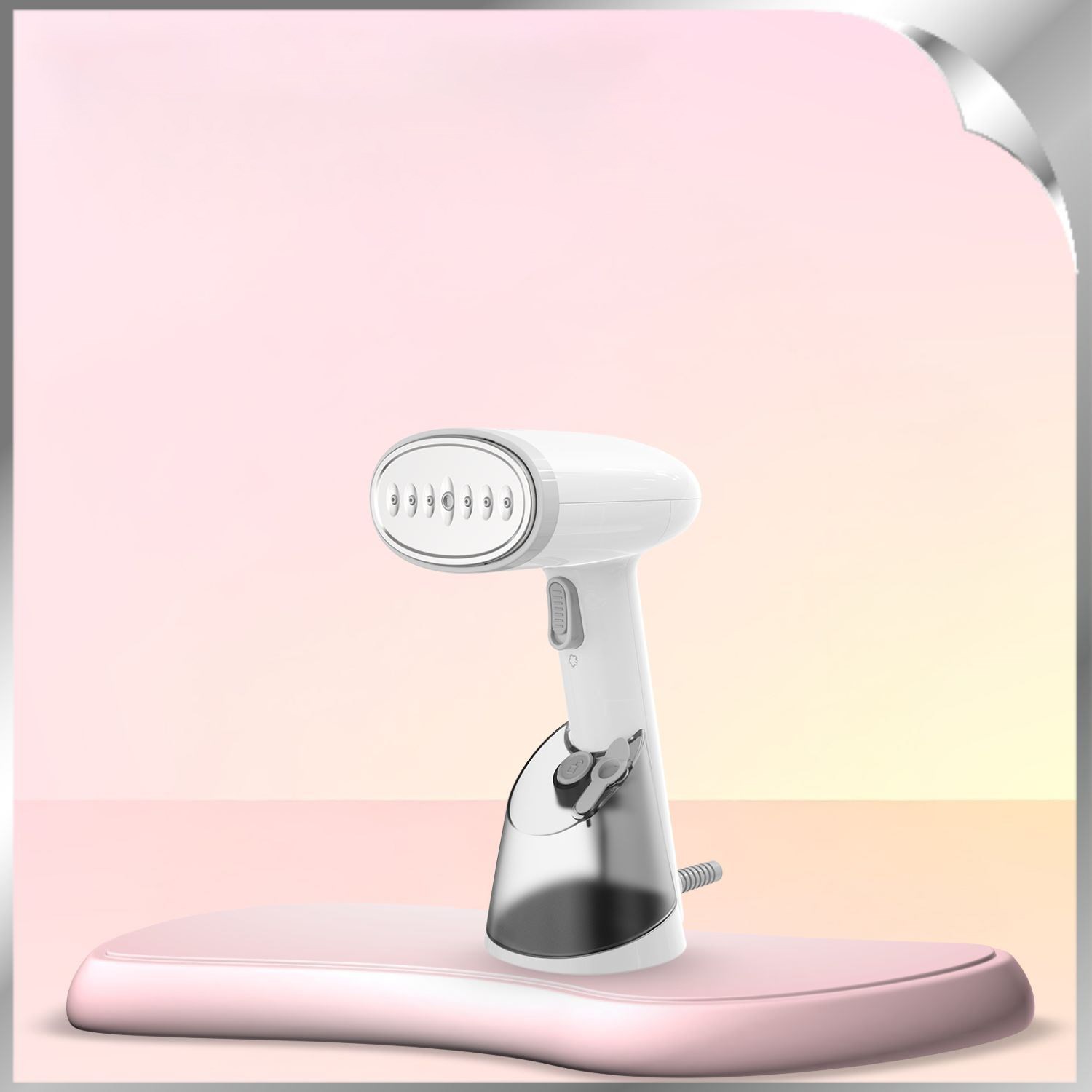 Bàn ủi hơi nước cầm tay AQUA AQS-SH2502R(W)-VN 1200W