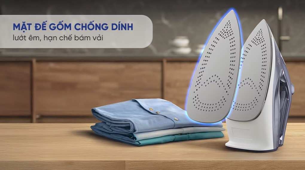 Bàn ủi hơi nước Electrolux E6SI3-61NW 2400W