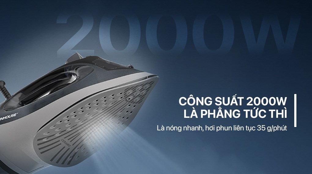 Bàn ủi hơi nước Sunhouse SHD2069 2000W