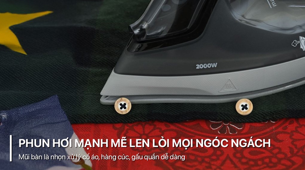 Bàn ủi hơi nước Sunhouse SHD2069 2000W