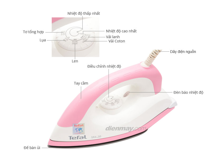 Bàn ủi khô Tefal FS2520