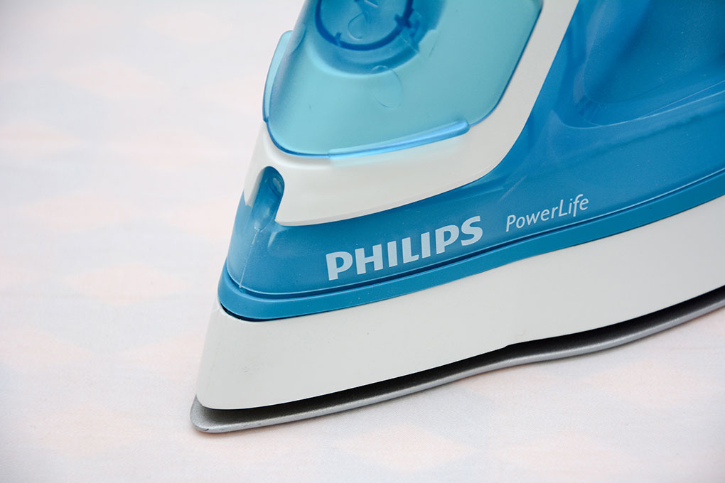 Bàn ủi hơi nước Philips GC2910 Màu Trắng - Xanh