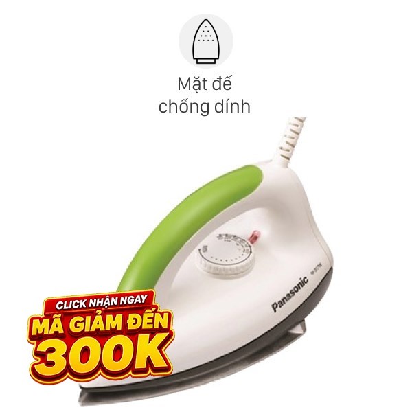 Bàn ủi khô Panasonic PABU-NI-317TXRA 1000W