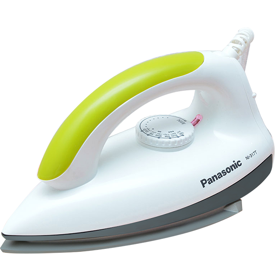 Bàn ủi khô Panasonic PABU-NI-317TXRA 1000W Màu Trắng - Xanh lá