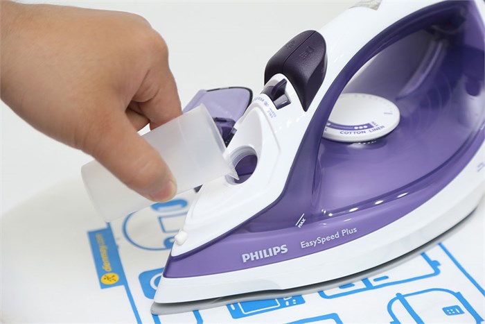 Bàn ủi hơi nước Philips GC2048 Màu Trắng - Tím