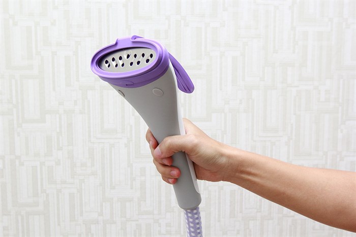 Bàn ủi hơi nước đứng Philips GC536 Màu Trắng - Tím