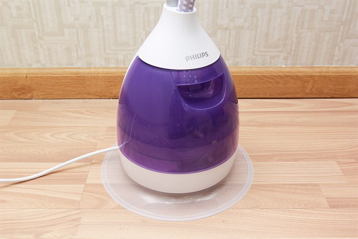 Bàn ủi hơi nước đứng Philips GC536 Màu Trắng - Tím