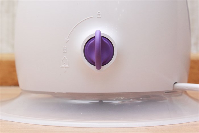 Bàn ủi hơi nước đứng Philips GC536 Màu Trắng - Tím