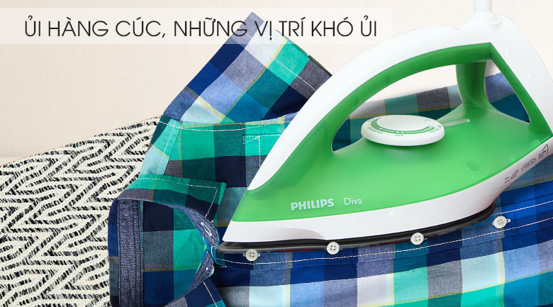 Bàn ủi khô Philips GC122