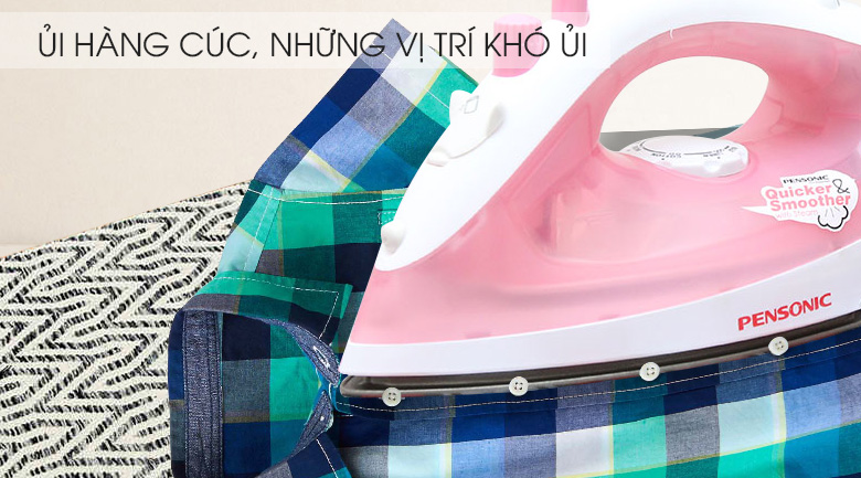 Rãnh cúc - Bàn ủi hơi nước Pensonic PSI-1007