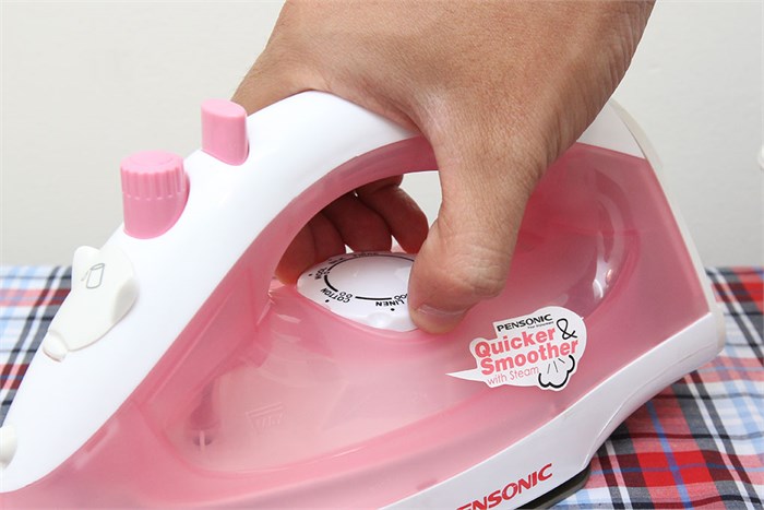 Bàn ủi hơi nước Pensonic PSI-1007 1200W Màu Hồng phấn