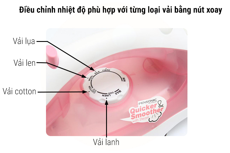 Bàn ủi hơi nước Pensonic PSI-1007