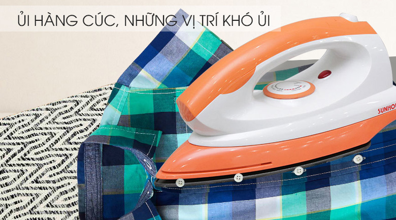 Bàn ủi khô Sunhouse SHDI 1070