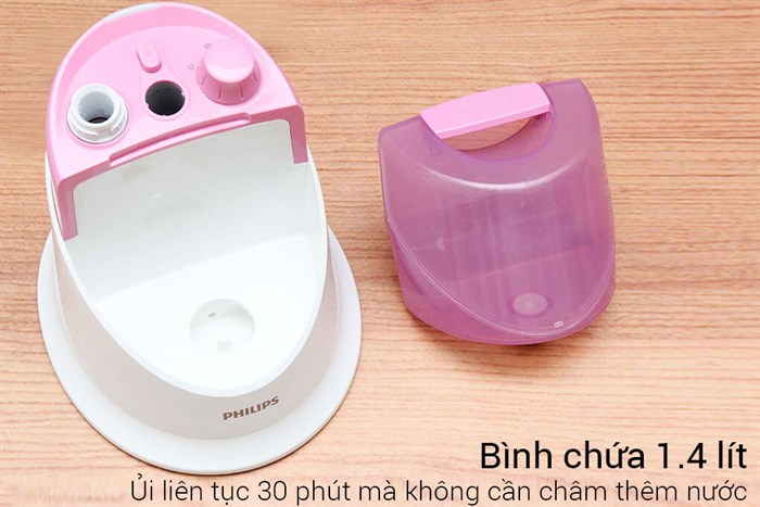 Bàn ủi hơi nước Philips GC504 Màu Hồng