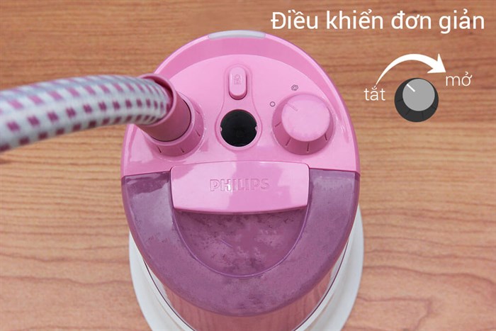 Bàn ủi hơi nước Philips GC504 Màu Hồng