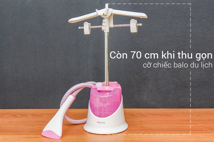 Bàn ủi hơi nước Philips GC504 Màu Hồng