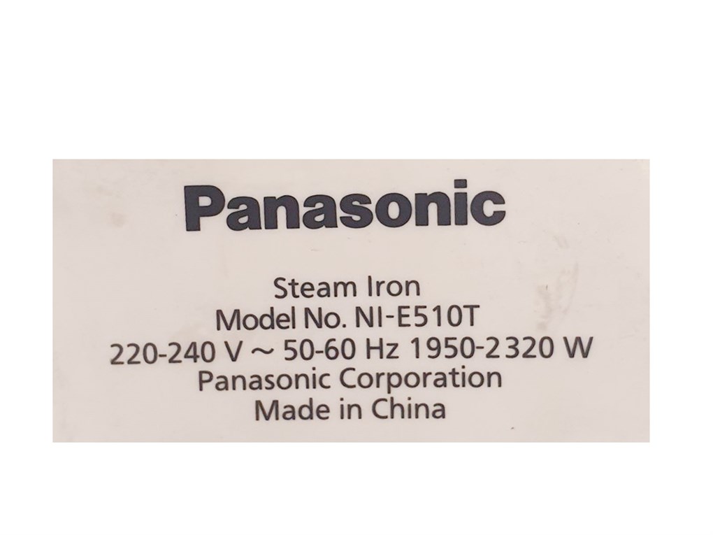 Siêu thị bàn ủi hơi nước Panasonic PABU-NI-E510TDRA