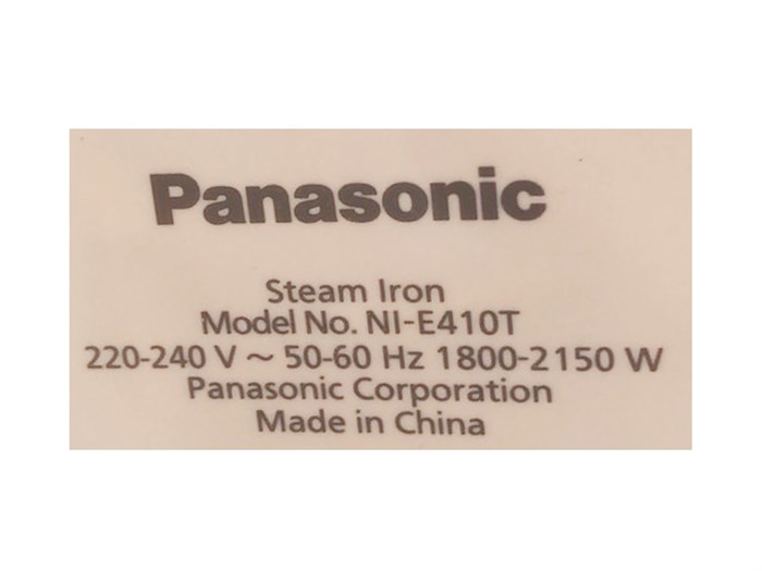 Bàn ủi hơi nước Panasonic PABU-NI-E410TMRA 2150W Màu Xanh ngọc