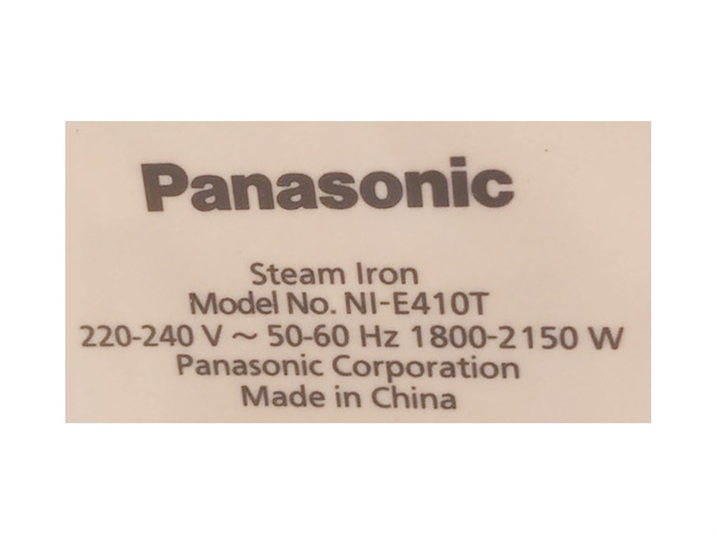 Siêu thị bàn ủi hơi nước Panasonic PABU-NI-E410TMRA