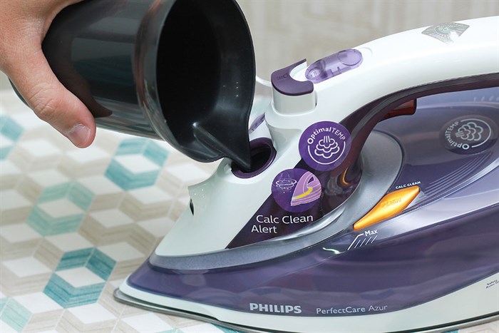 Bàn ủi hơi nước Philips GC4928 Màu Trắng - Tím