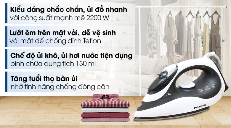 Bàn ủi hơi nước Pensonic PSI-1006