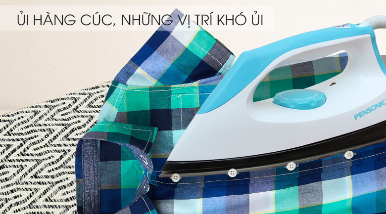 Rãnh cúc - Bàn ủi khô Pensonic PI-8501