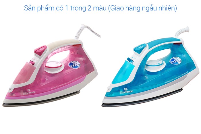 Bàn ủi hơi nước Bluestone SIB-3809 Màu Hồng