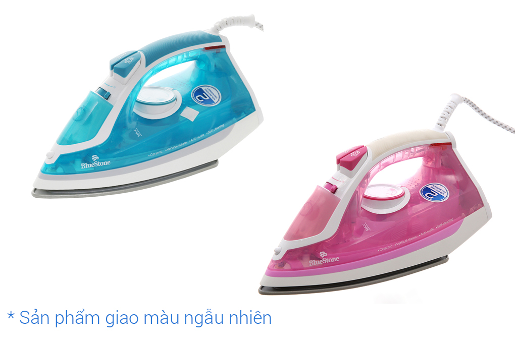 Bàn ủi hơi nước Bluestone SIB-3809 Màu Hồng
