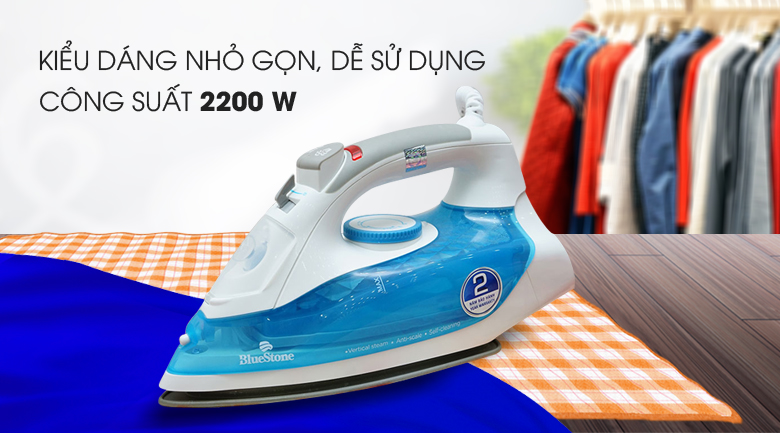 Bàn ủi hơi nước BlueStone SIB-3816 2200W