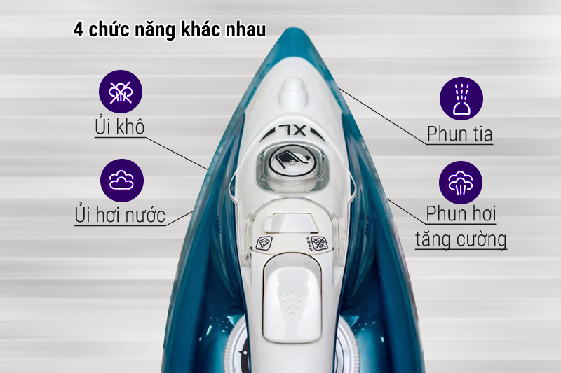 Bàn ủi hơi nước Tefal FV3925