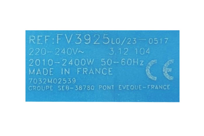 Bàn ủi hơi nước Tefal FV3925 2300W Màu Xanh ngọc