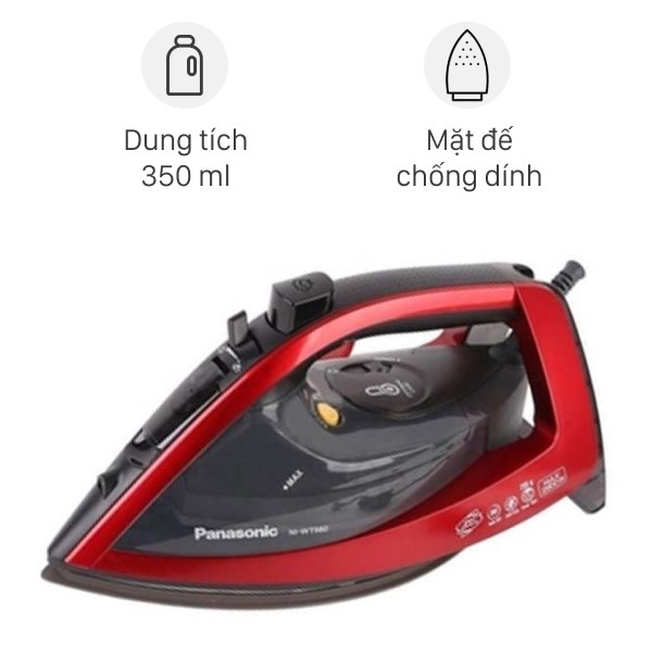 Bàn ủi hơi nước Panasonic NI-WT980RRA 2800W