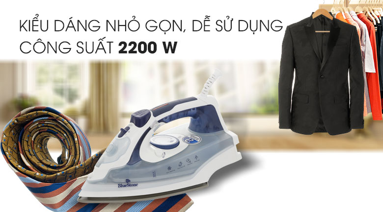 Bàn ủi hơi nước BlueStone SIB-3853 2200W