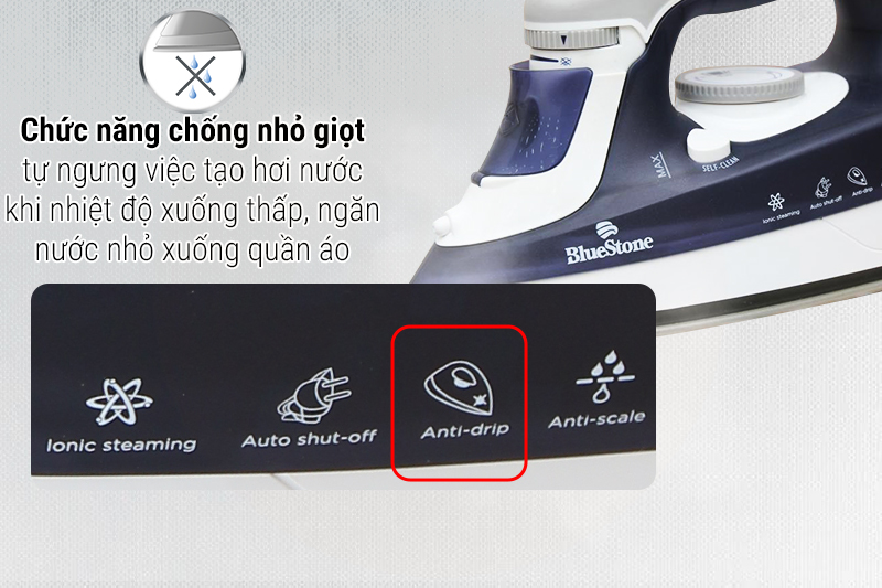Bàn ủi hơi nước Bluestone SIB-3871
