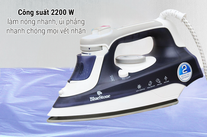 Bàn ủi hơi nước Bluestone SIB-3871