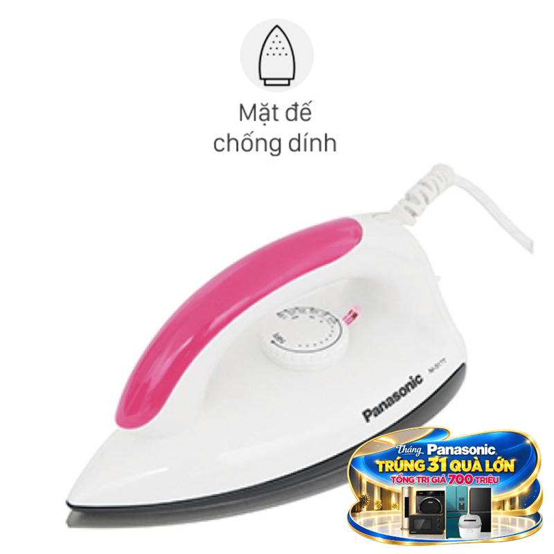 Bàn ủi khô Panasonic NI-317TVRA 1000W