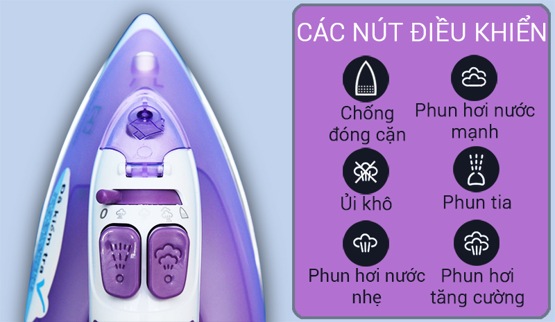 Đa chức năng - Bàn ủi hơi nước Electrolux ESI4015
