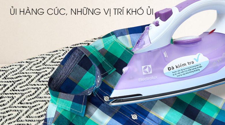 Rãnh cúc - Bàn ủi hơi nước Electrolux ESI4015