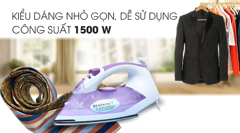 Bàn ủi hơi nước Elmich SIE-3438 sơn chống dính ceramic