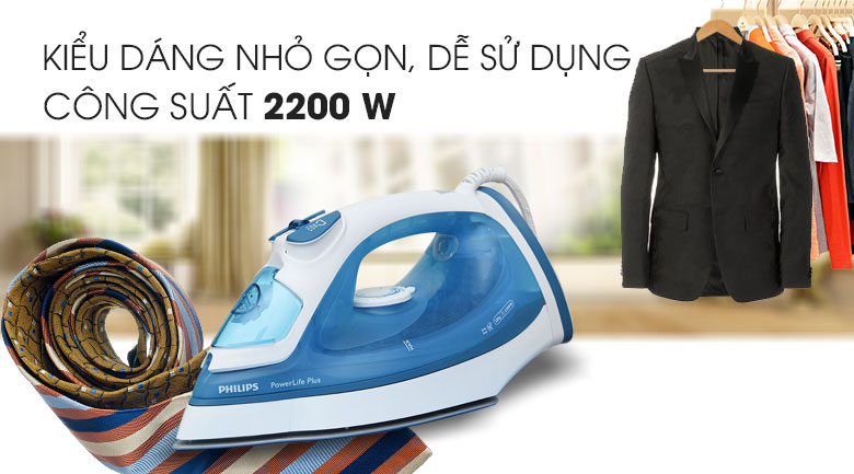 Bàn ủi hơi nước Philips GC2981