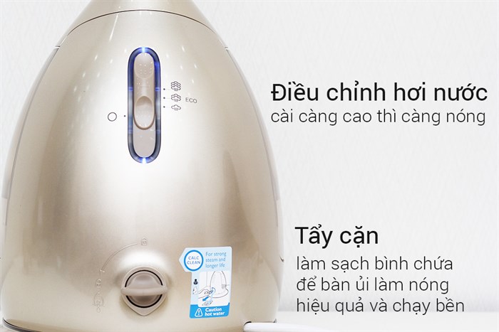Bàn ủi hơi nước Philips GC568 Màu Vàng đồng
