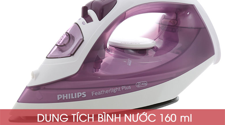 Bàn ủi hơi nước Philips GC1426/37 Tím