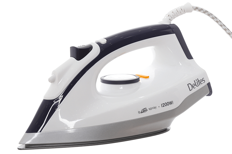 Bàn ủi khô Delites BUK01 Màu Đen Xám Bàn ủi khô Delites BUK01 Màu Đen Xám