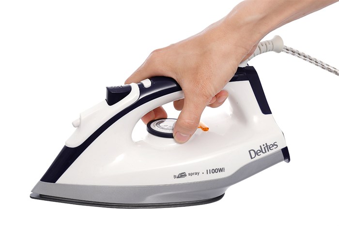 Bàn ủi khô Delites BUK01 1100W Màu Tím
